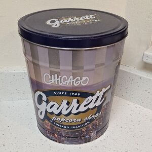Garrett Popcorn Shops Tin